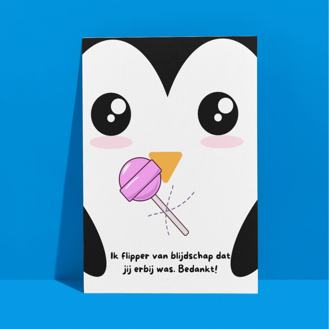 Pinguïn traktatiekaart