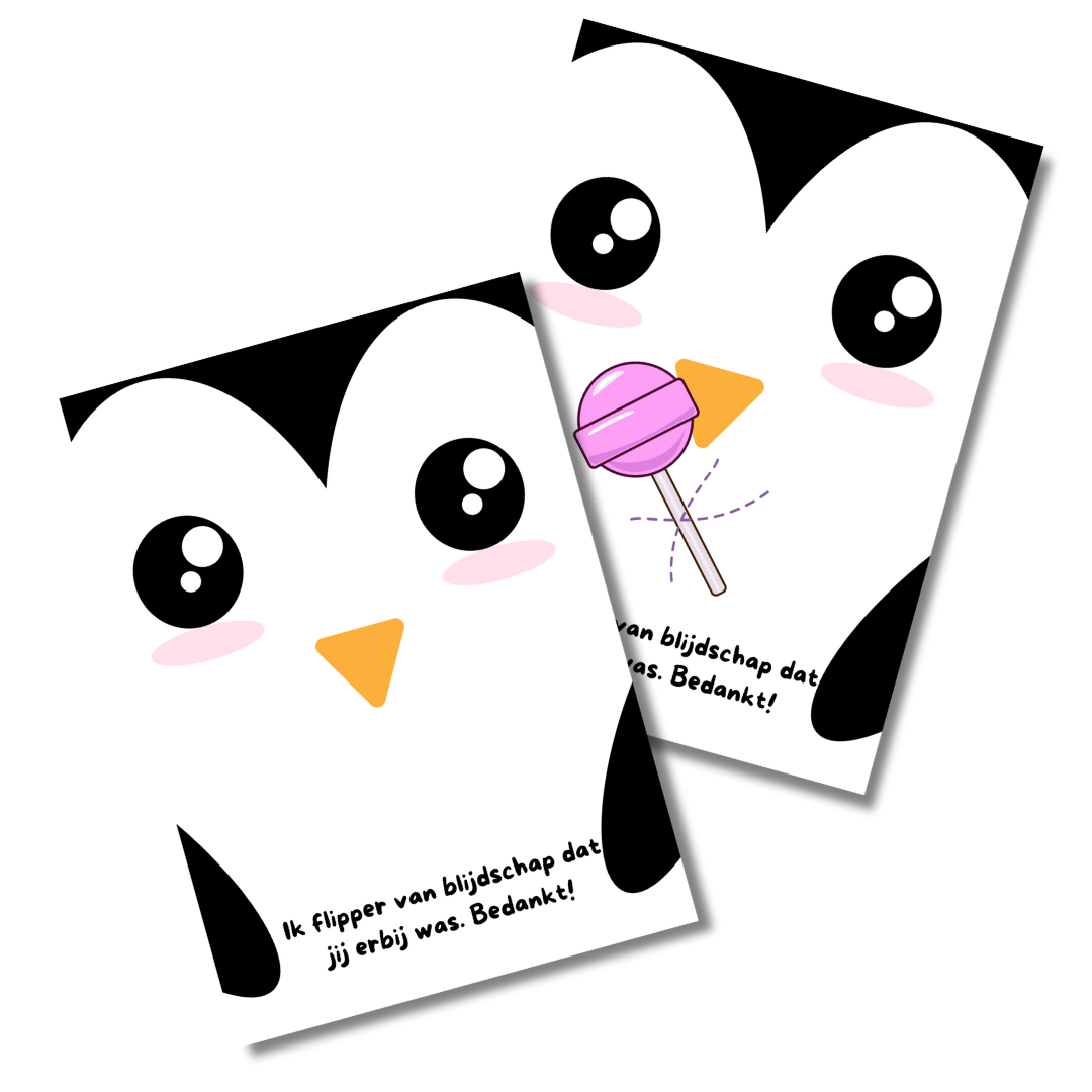 Pinguïn traktatiekaart