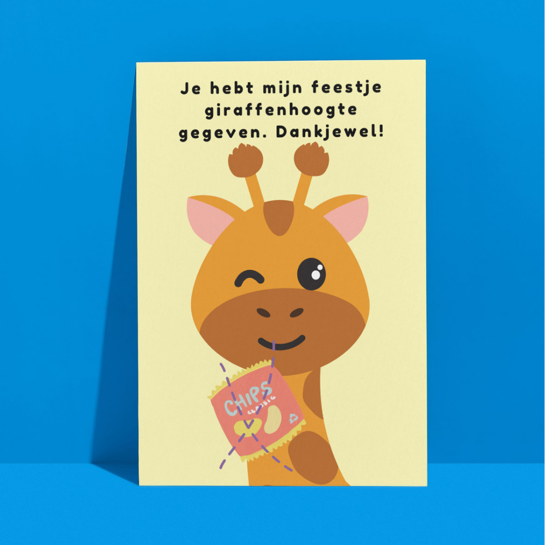 Giraf traktatiekaart