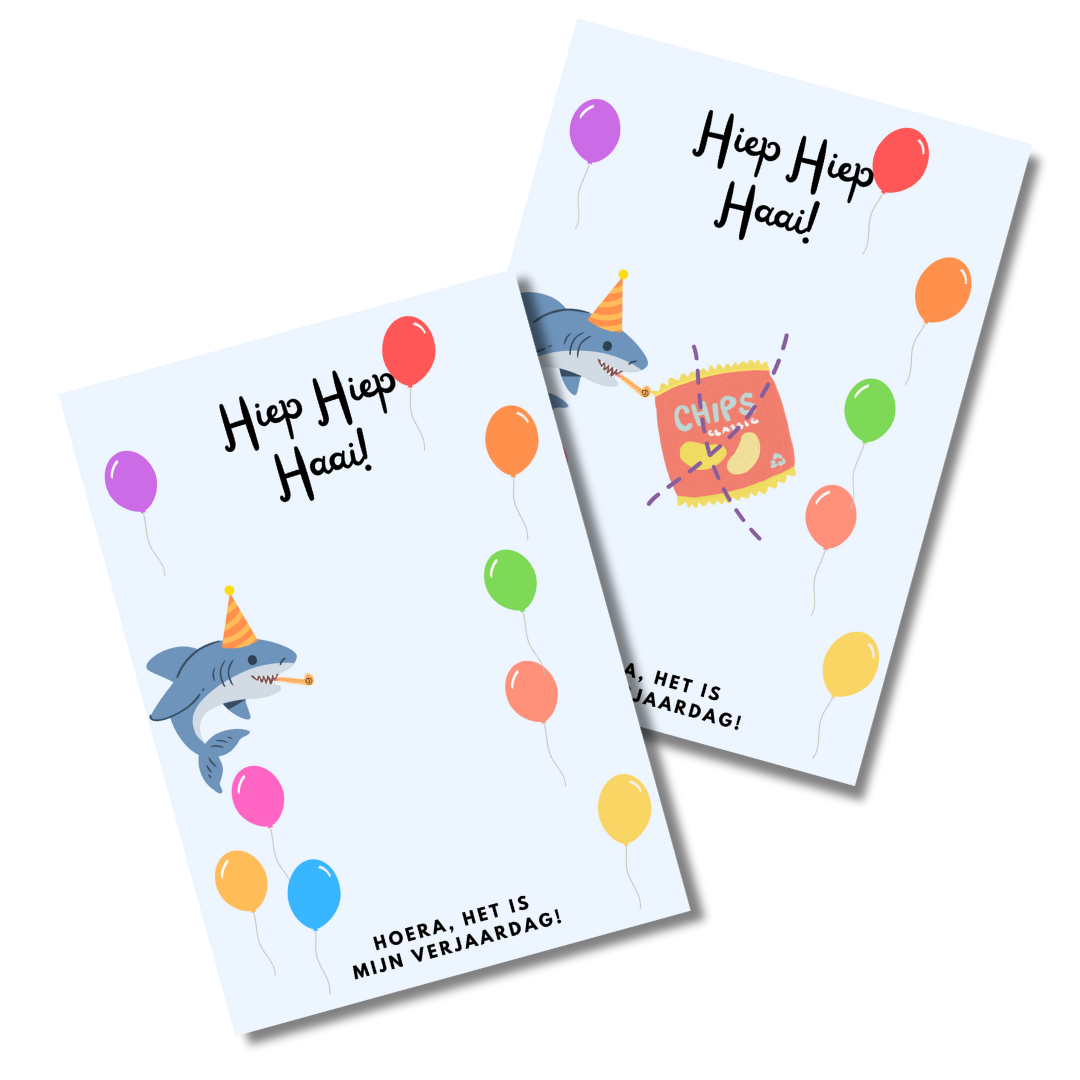 'Hiep Hiep Haai' traktatiekaart