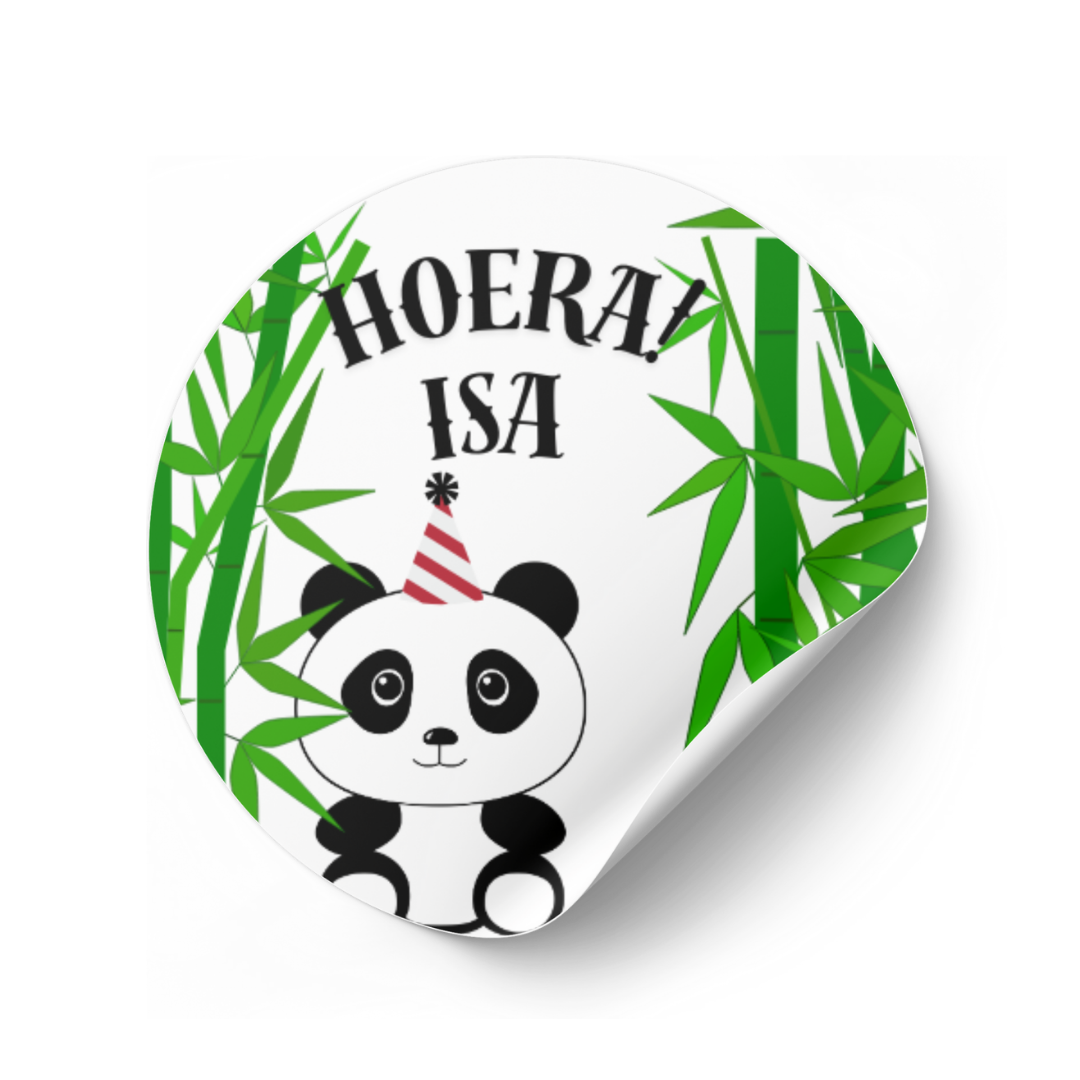 Panda stickers (24 stuks)
