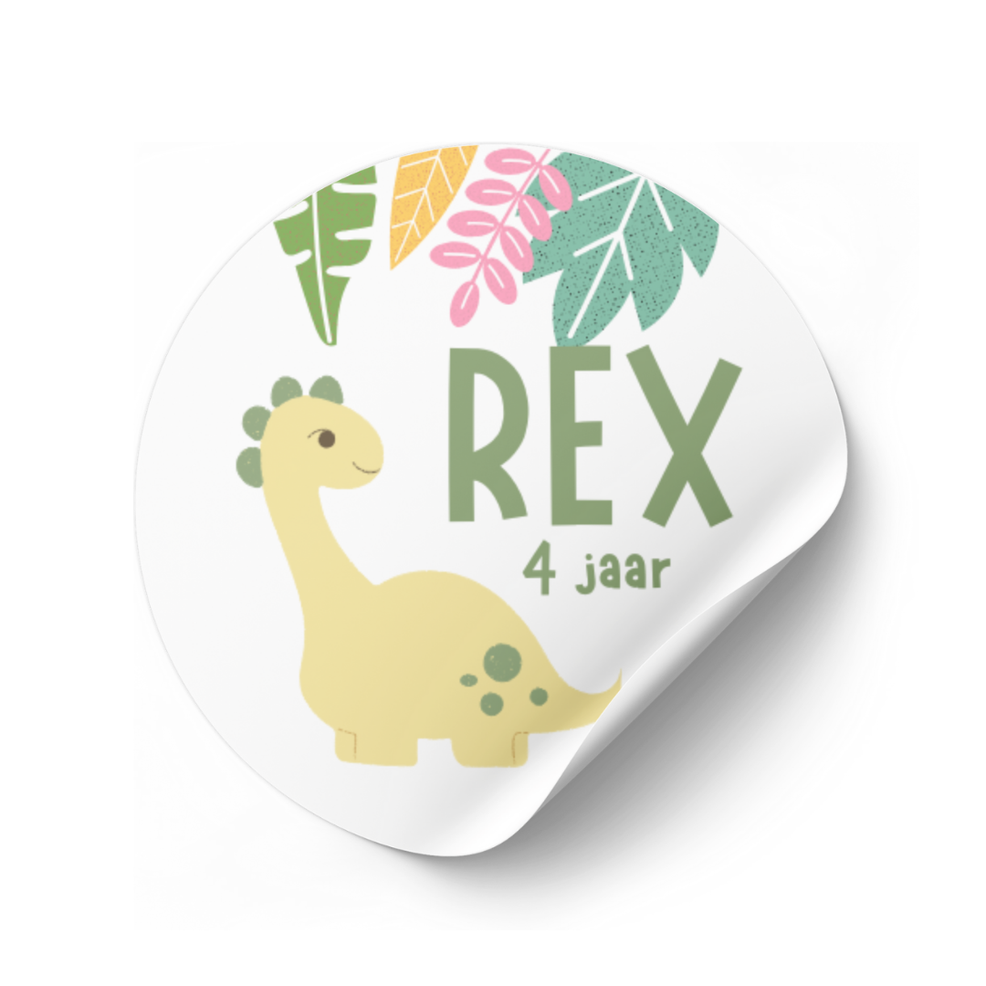 Dino stickers (24 stuks)