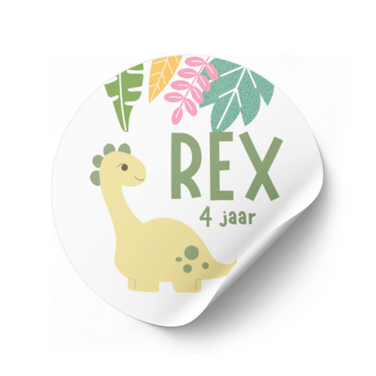 Dino stickers (24 stuks)