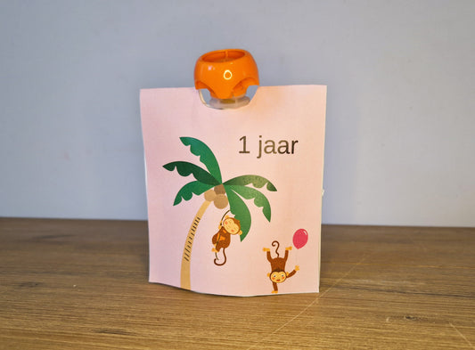 Knijpfruitwikkel AAP roze
